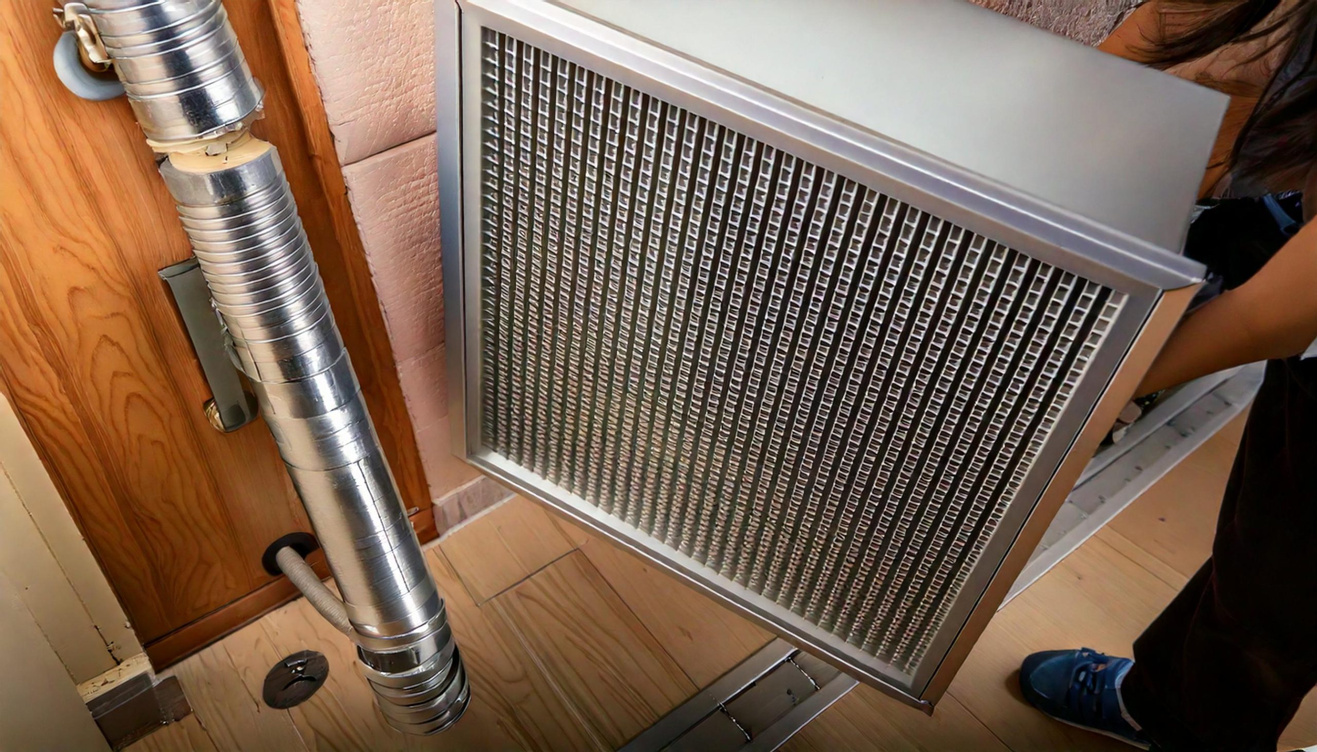 Firefly person removing Heating and cooling Ventilation system 69689